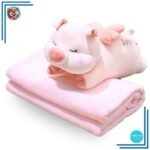 Peluche Cochon Géante Rose