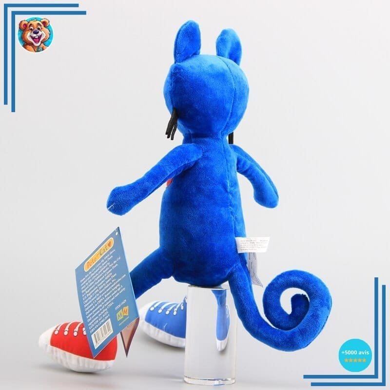 Peluche Chat Bleu – Image 5