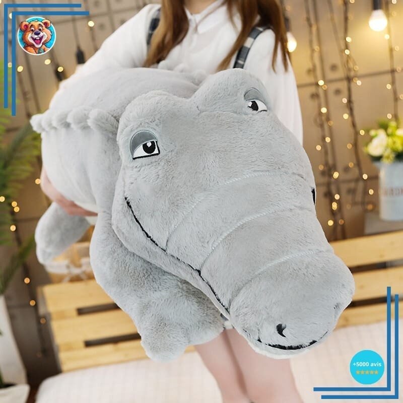 Peluche géante alligator amical – Image 2