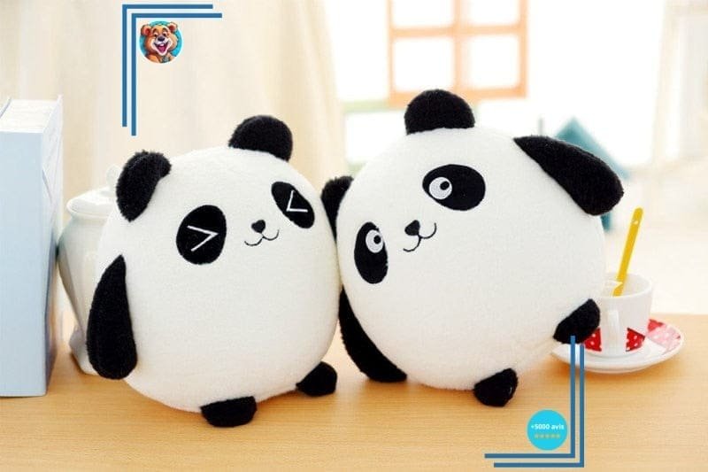 Peluche Panda Rond Japonais – Image 3