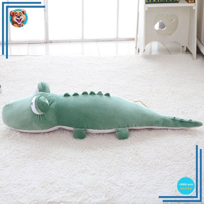 Coussin en peluche reptile sauvage confortable – Image 2