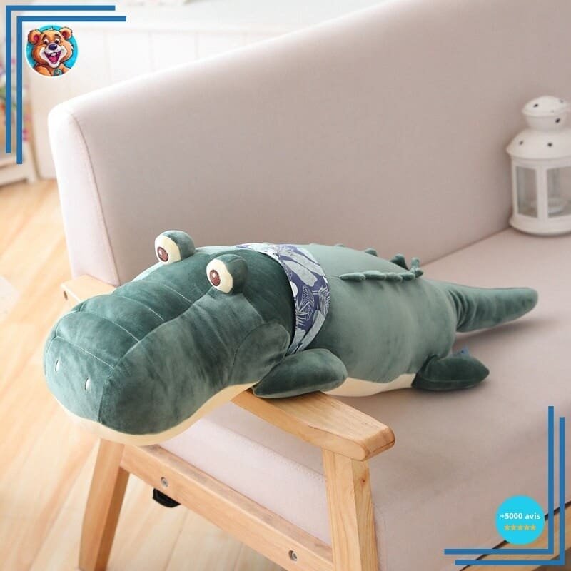 Peluche géante crocodile gentil xxl – Image 3