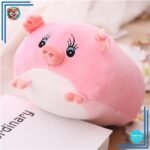 Maman cochon en peluche douce