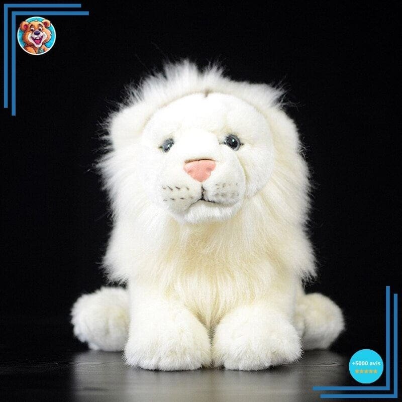 Peluche Lion Blanc