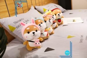 Peluche Chien Kawai