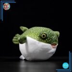 Poisson ballon en peluche moelleux et rembourré