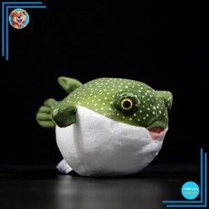 Poisson ballon en peluche moelleux et rembourré