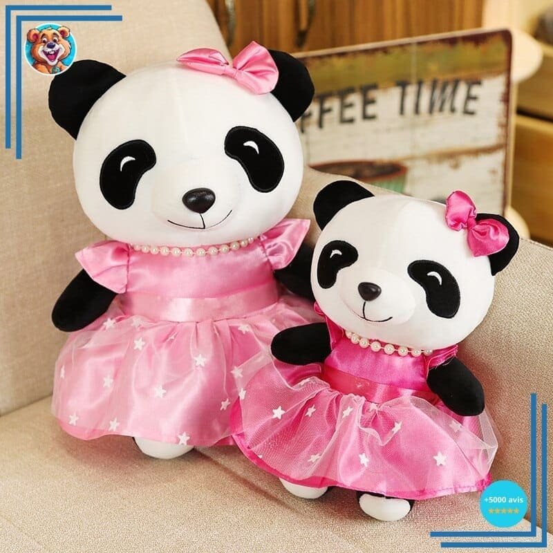 Peluche Panda Rose – Image 3