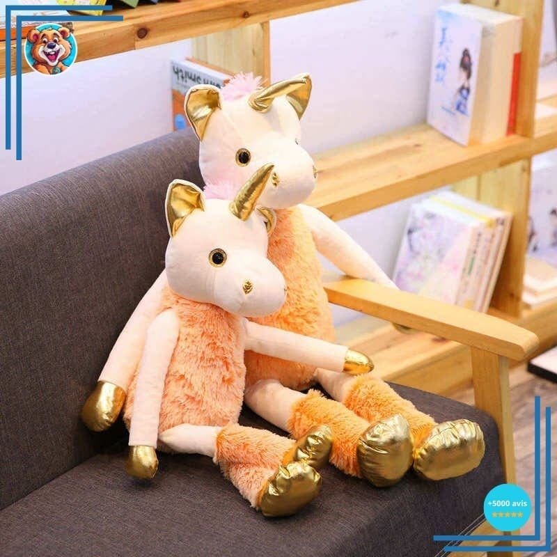 Peluche Licorne Dorée – Image 3