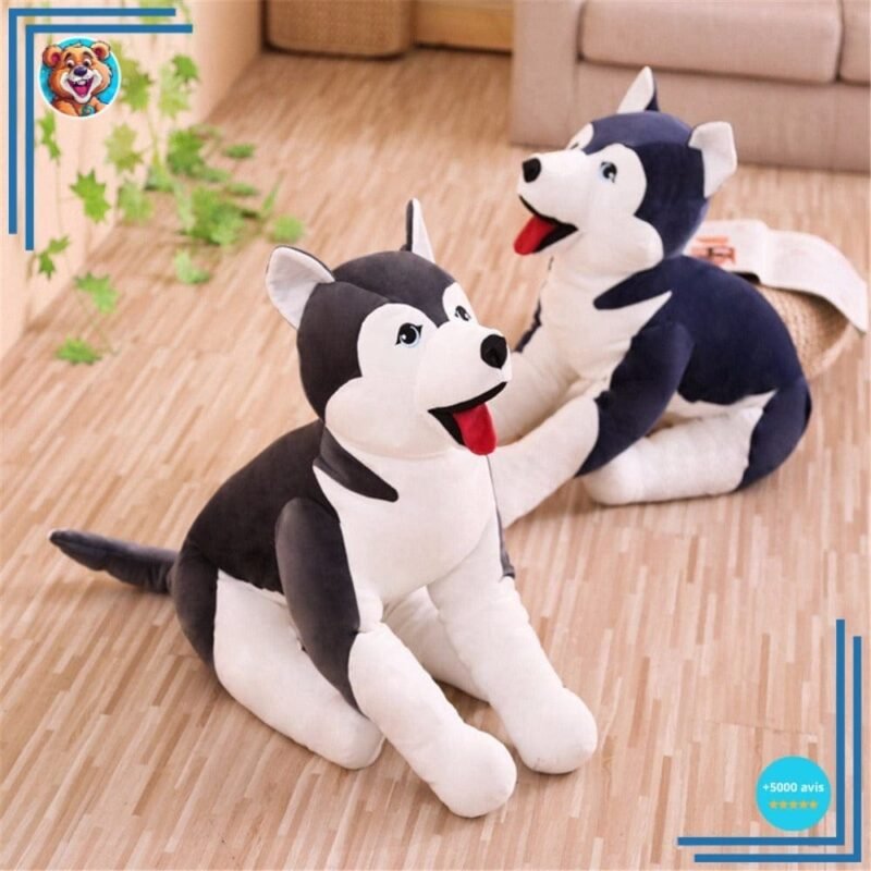 Peluche Géante Chien Husky – Image 2