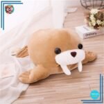 Jouet en peluche morse plein de douceur