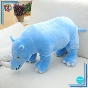 Rhinocéros sauvage ultra doux 60 cm