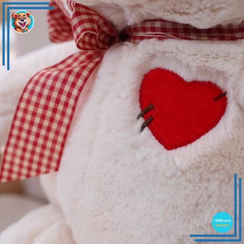 Ours En Peluche Cœur – Image 2