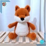Compagnon renard en peluche doux, mignon et attachant