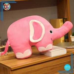 Jouet en peluche éléphant à la texture très douce