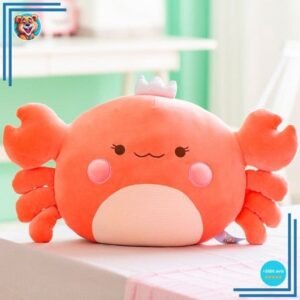 Reine des crabes en peluche