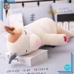 Chat en peluche xxl dormeur