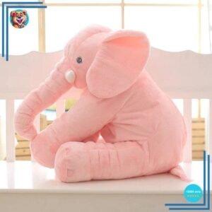 Doudou éléphant rose adorable et chou