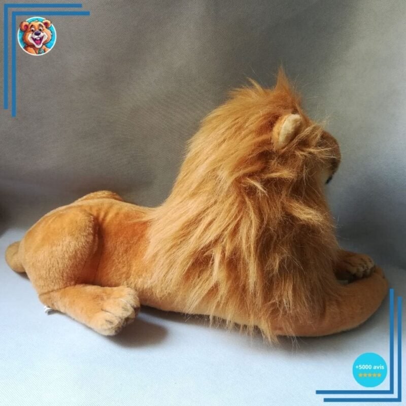 Peluche Lion Réaliste – Image 4