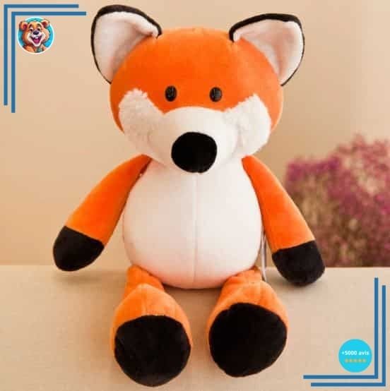 Peluche renard à croquer
