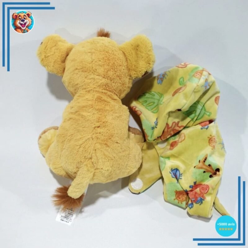 Peluche Simba dans une petite couverture – Image 5