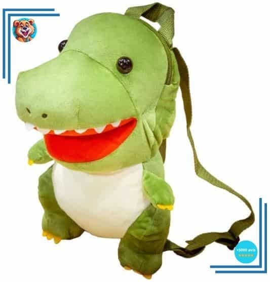 Sac à dos peluche tyrannosaure – Image 2